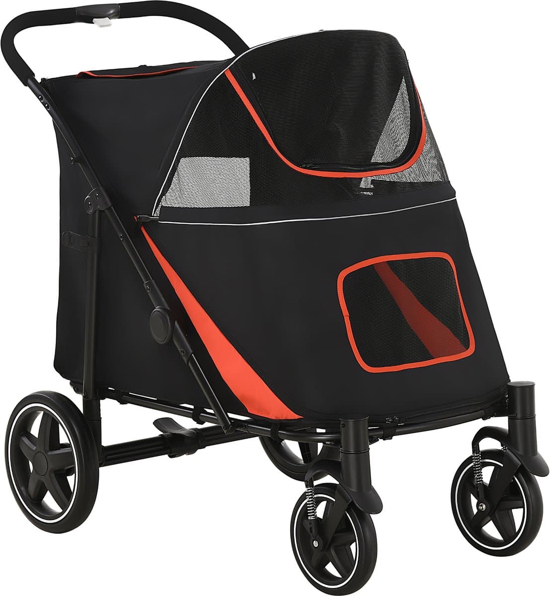 PawHut One-Click Foldable Dog Stroller